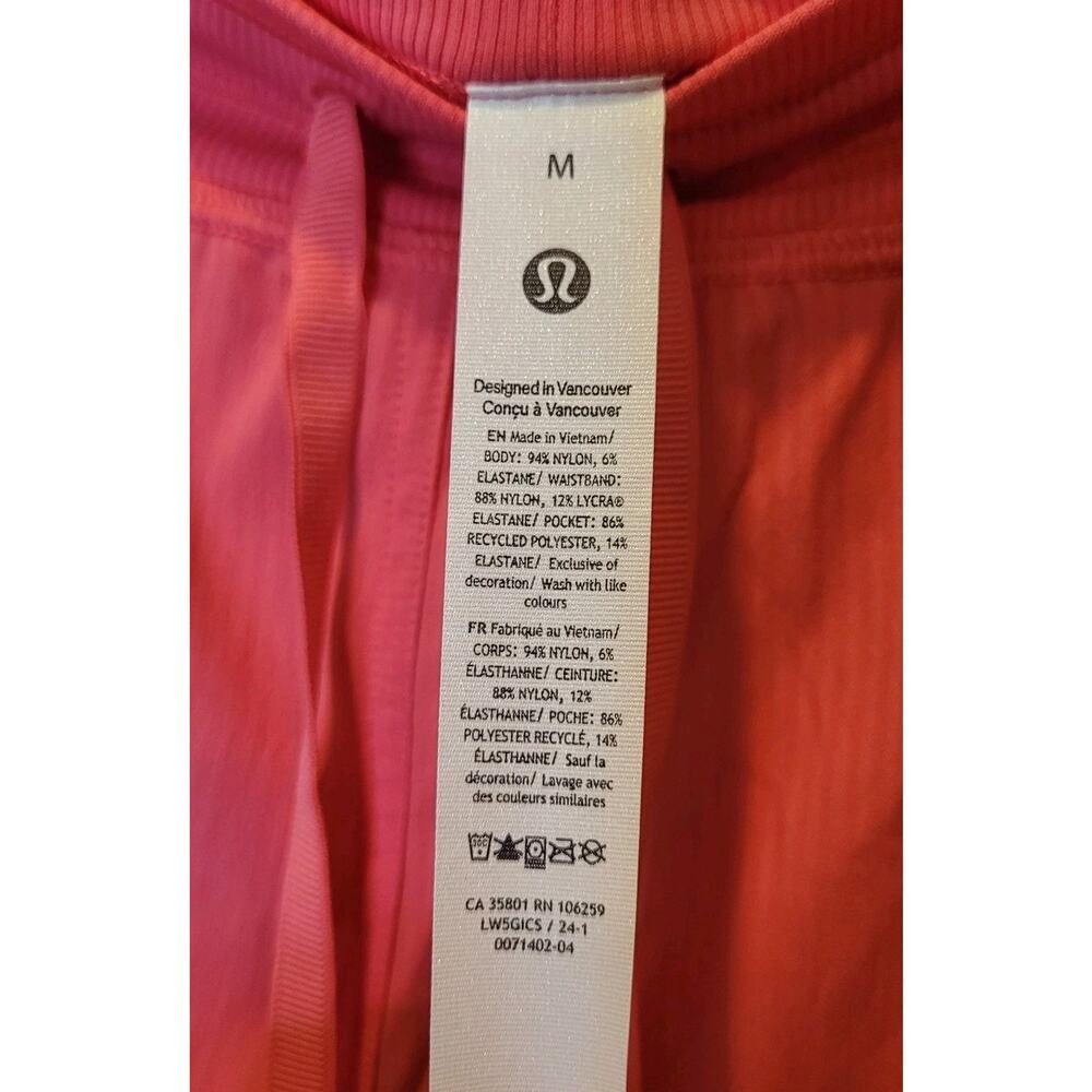 Lululemon Dance Studio Relxed Fit Pink Mid Rise Cargo Joggers Medium Athleisure - Picture 10 of 12